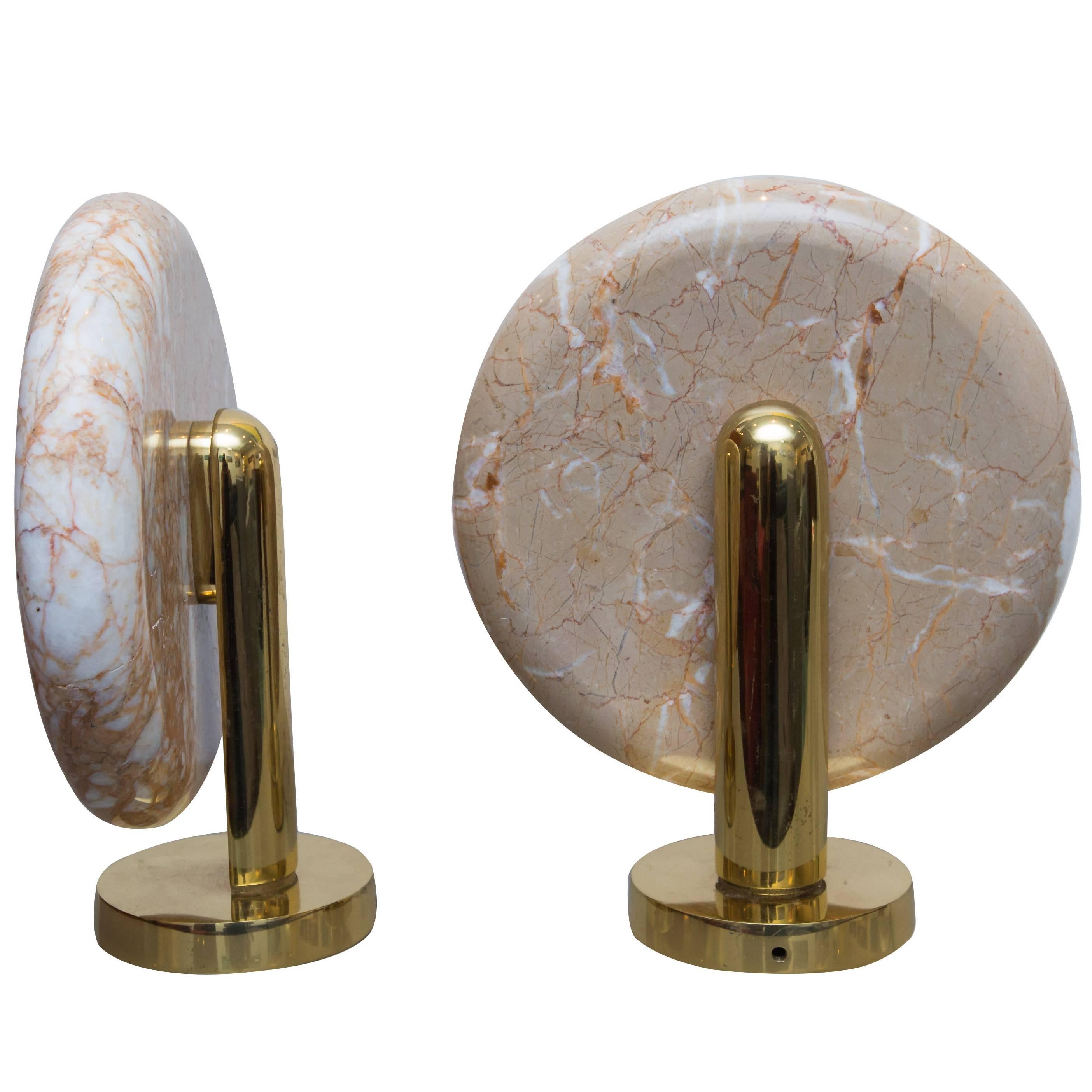 Charles Pfister for Boyd Marble Sconces