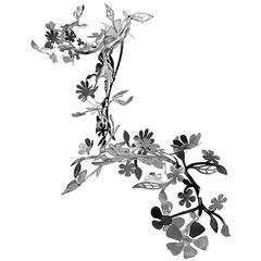 Flora, Brushed Stainless Steel, Decor, Garden, Outdoor, Indoor, Tord Boonje