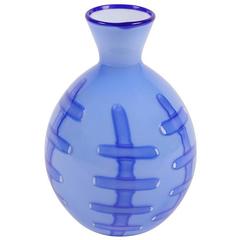 Signed Salviati Murano Glass Vase