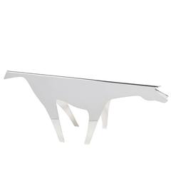 Silver Plate Horse Sculpture Titled "Cavallo" by Gio Ponti, Lino Sabattini 4