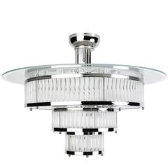 Impressive Art Deco Style Chandelier 7