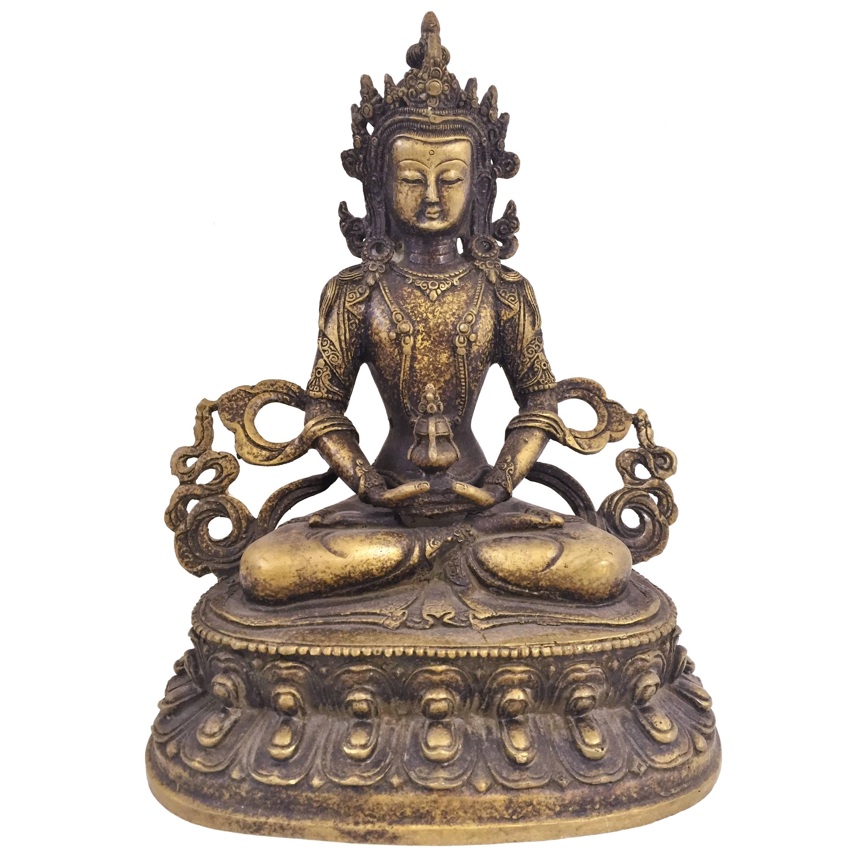 Bronze Tibetan Tara, Goddess of Compassion For Sale