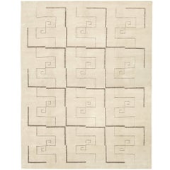 Contemporary 'Maiandros' Carpet