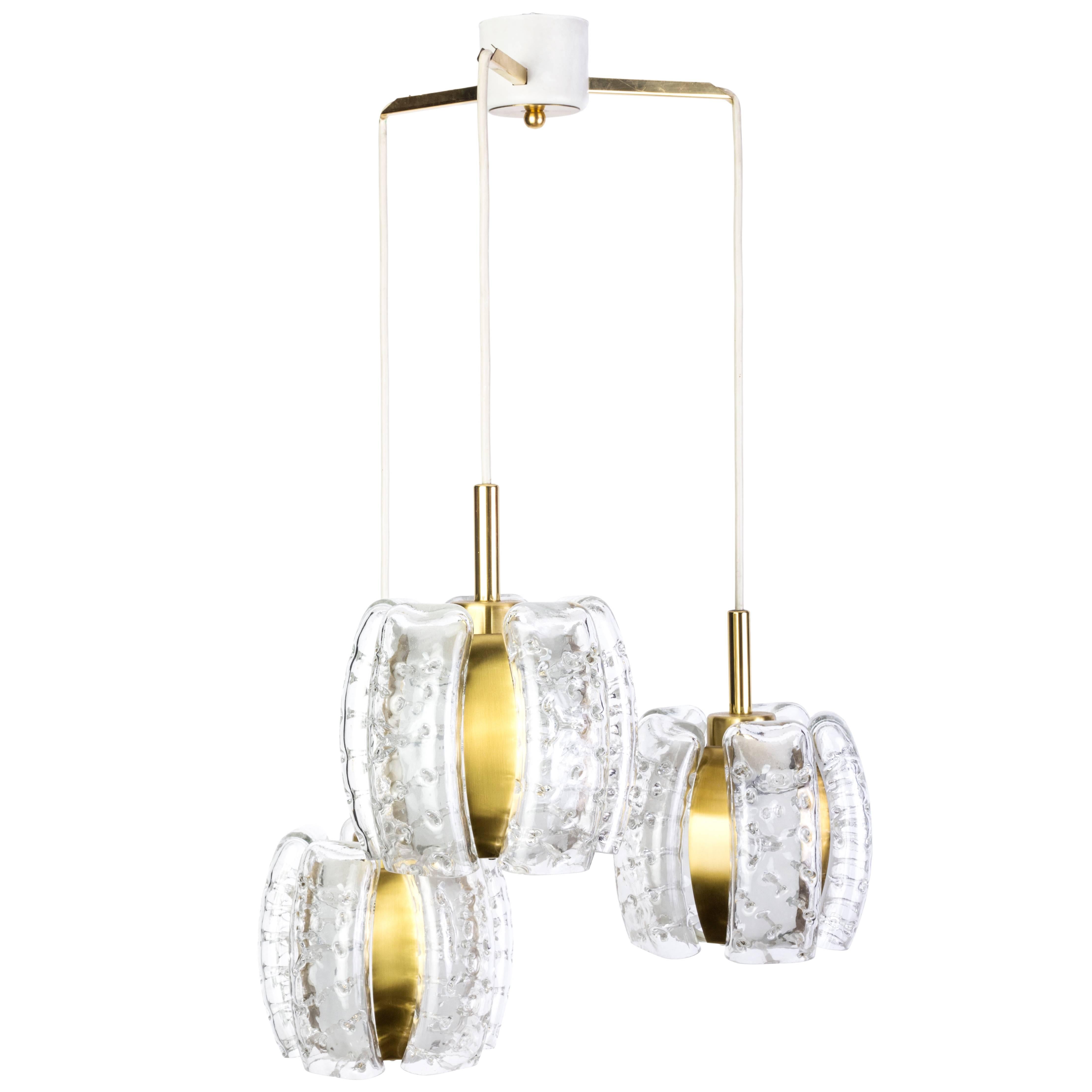 Stunning German Chandelier by Doria For Sale