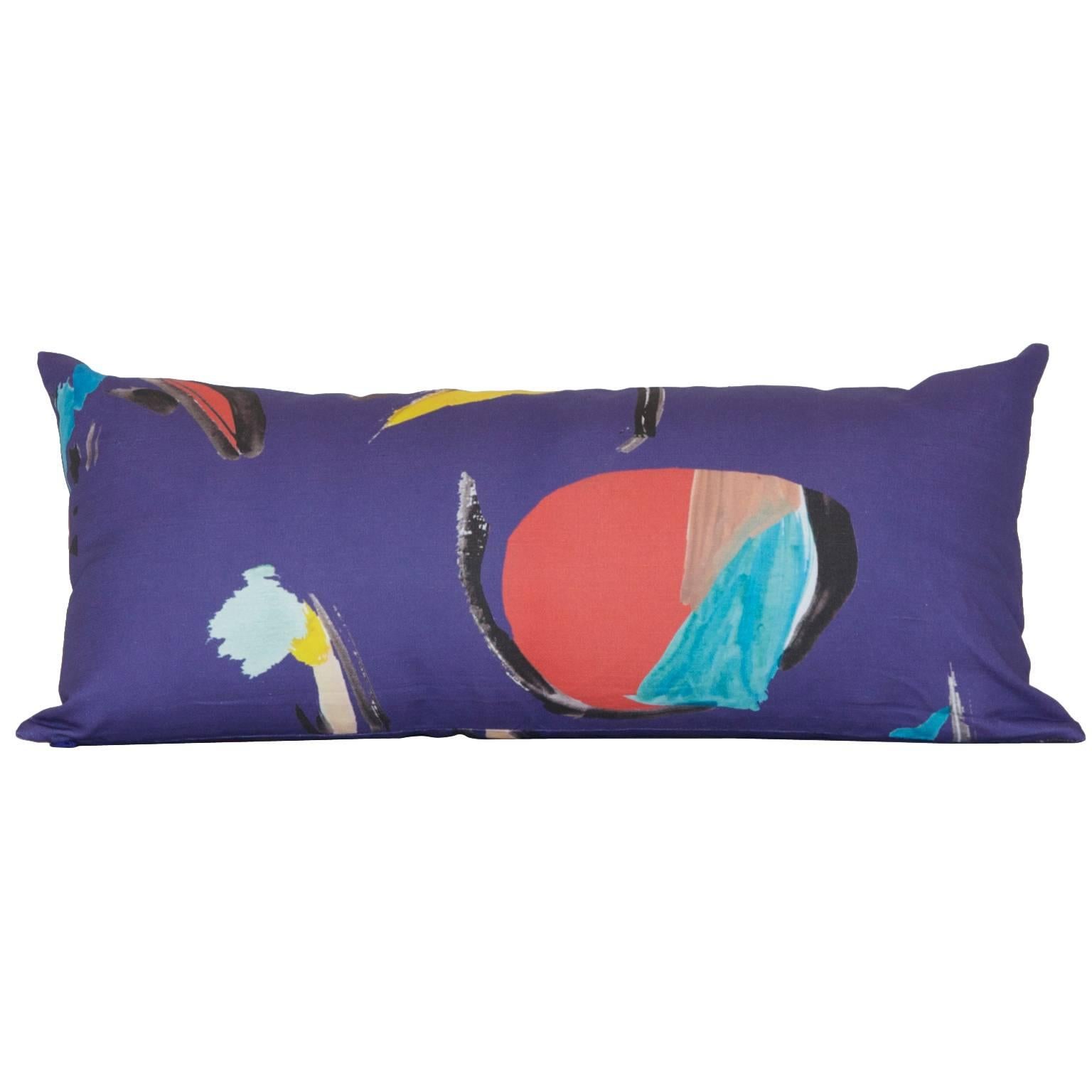Rectangle Purple Pod Pillow For Sale