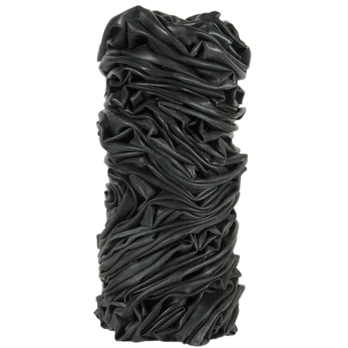 Rubber Wrapped Vase by Gregor Turk For Sale