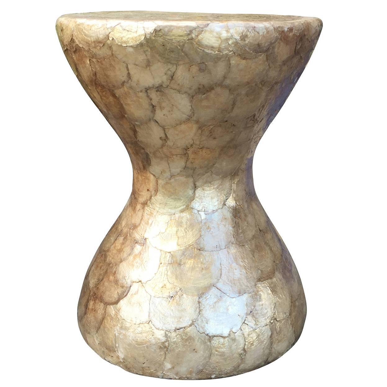 Capiz Shell Small Table, circa 1960s