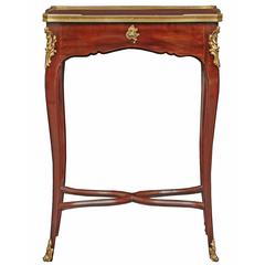 French 19th Century Louis XV St. Side Table by Paul Sormani