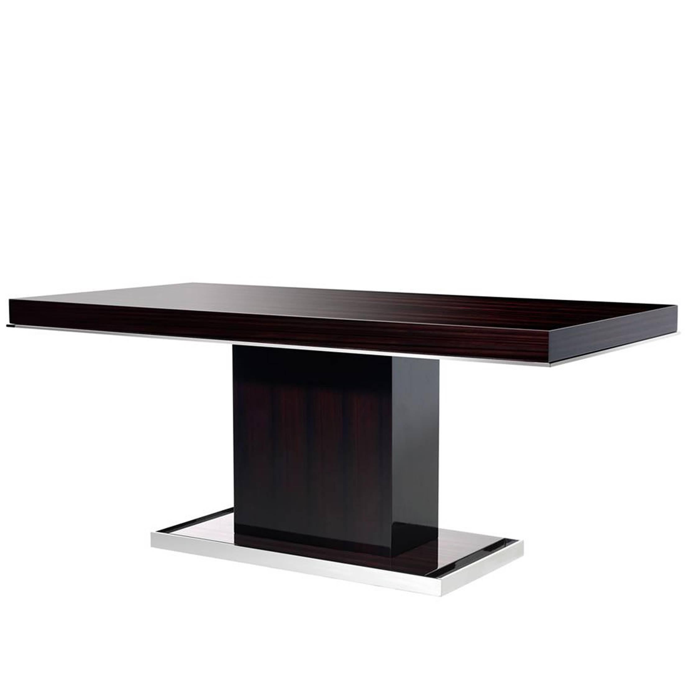 Chicago Dinning Table in High Gloss Ebony Finish