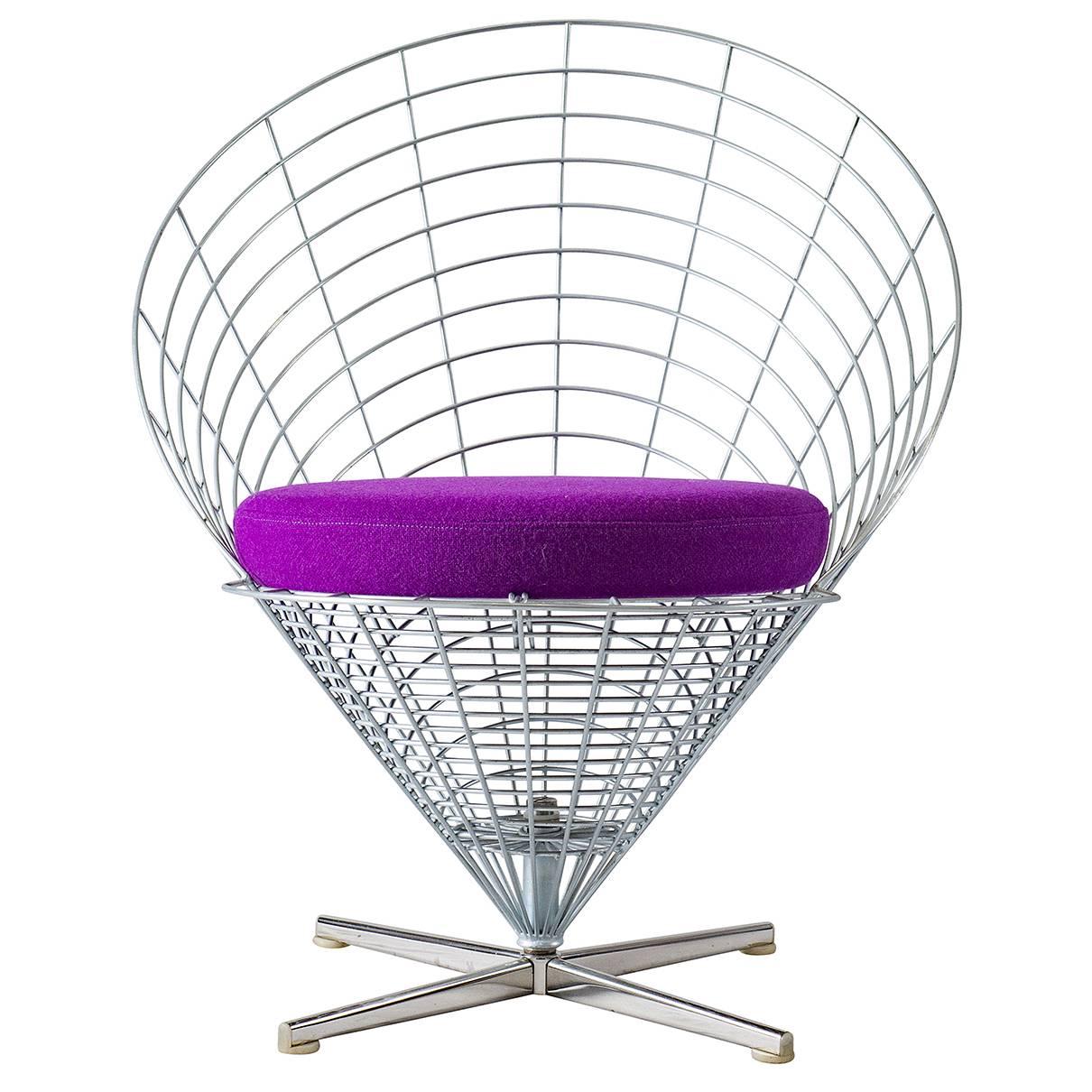 Verner Panton "Wire Cone" Chair
