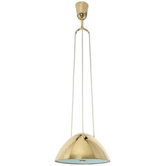 Rare Paavo Tynell Ceiling Lamp, Taito Oy, 1940s 4