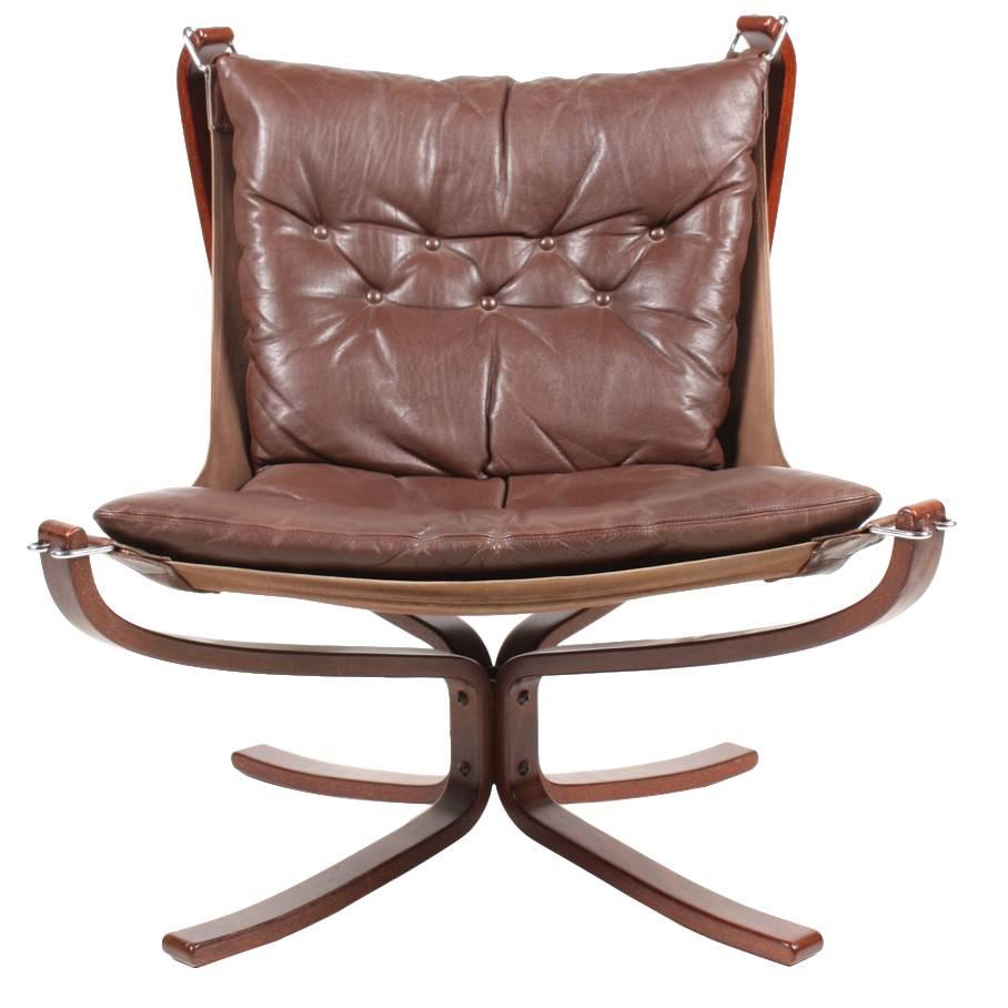 Original Falcon Chair by Sigurd Resell