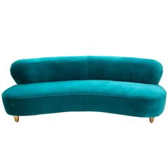 Four-Seat Curved Sofa