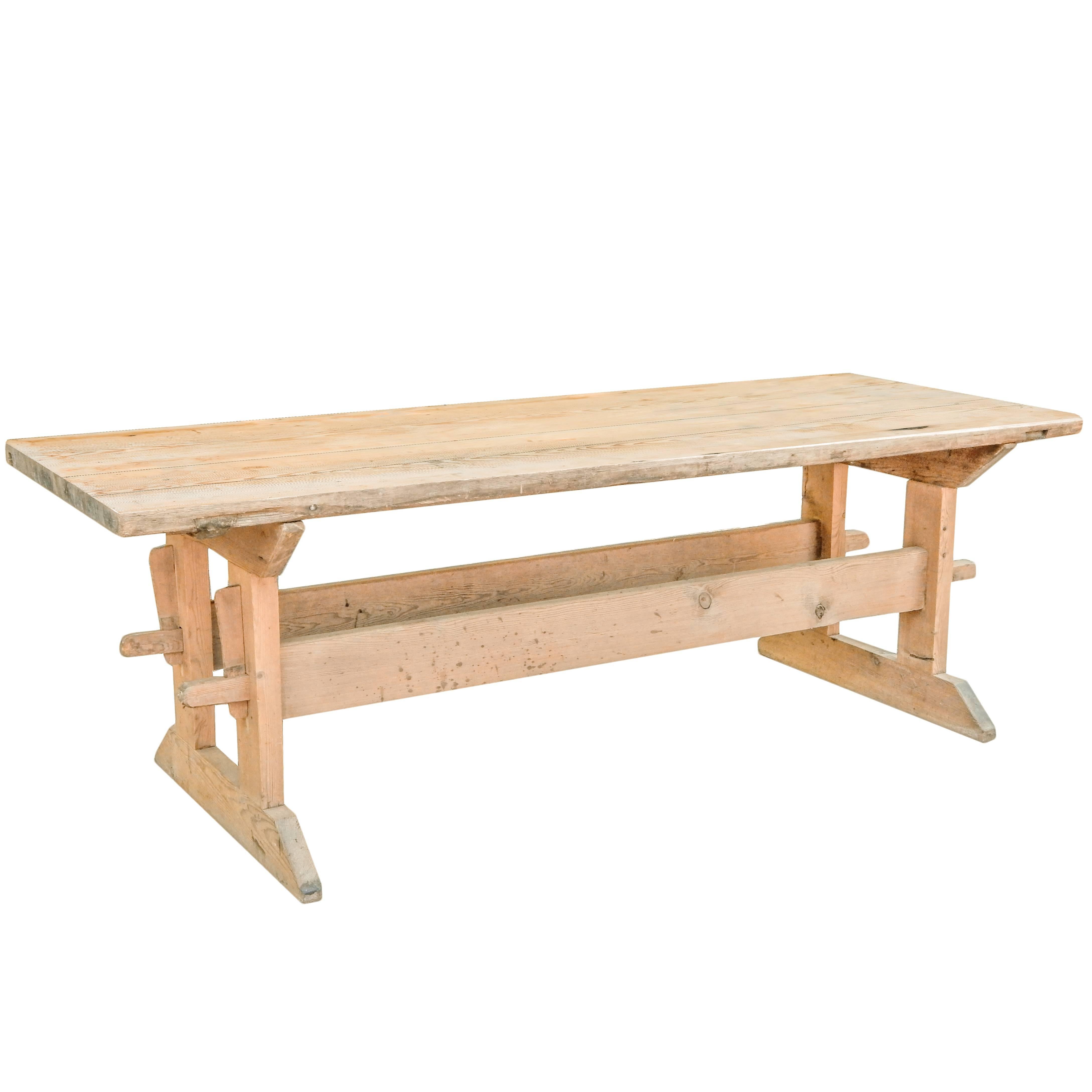 Large Swedish Bakers Table