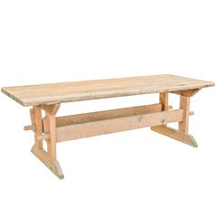 Large Swedish Bakers Table