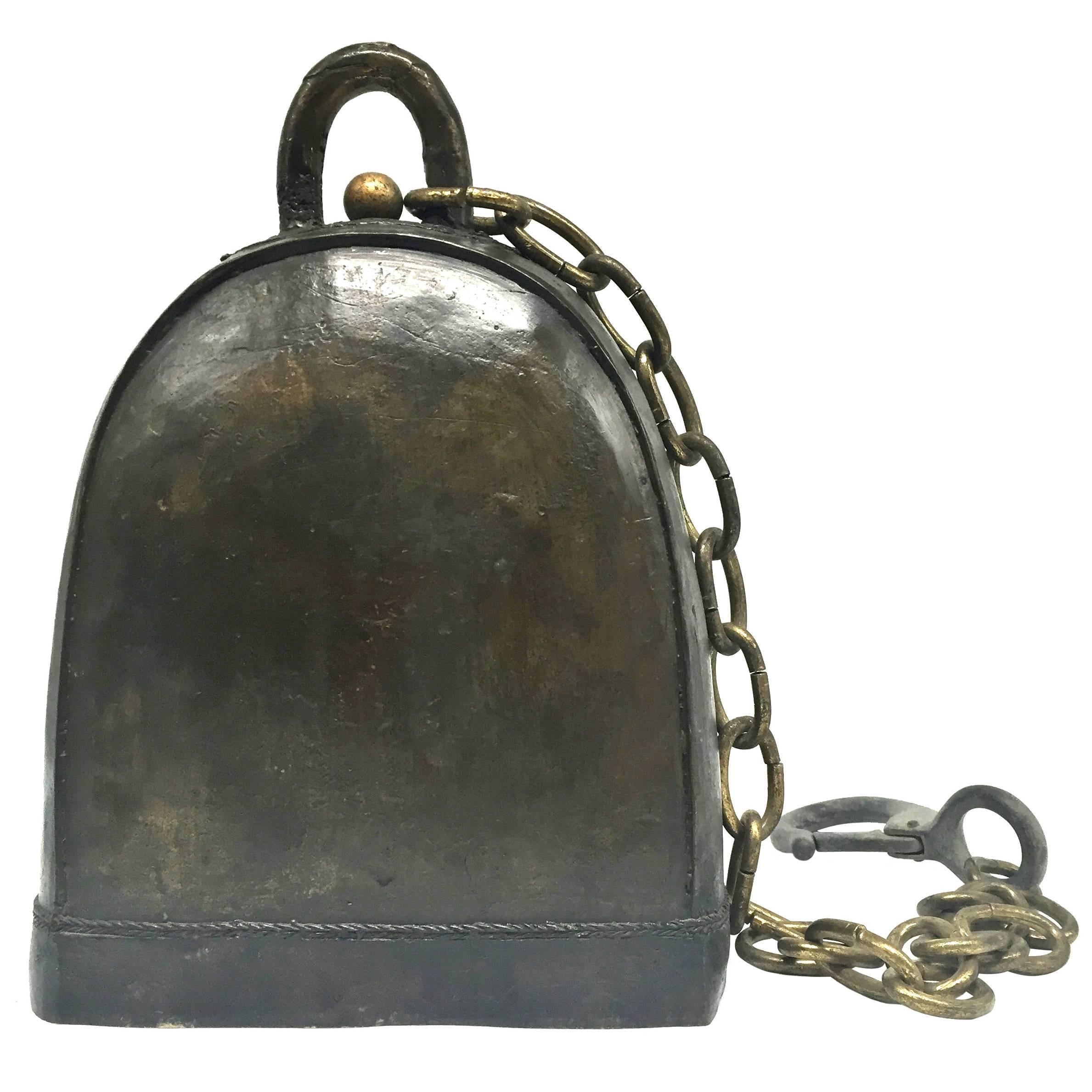 Giant Bronze Tibetan Temple Bell For Sale