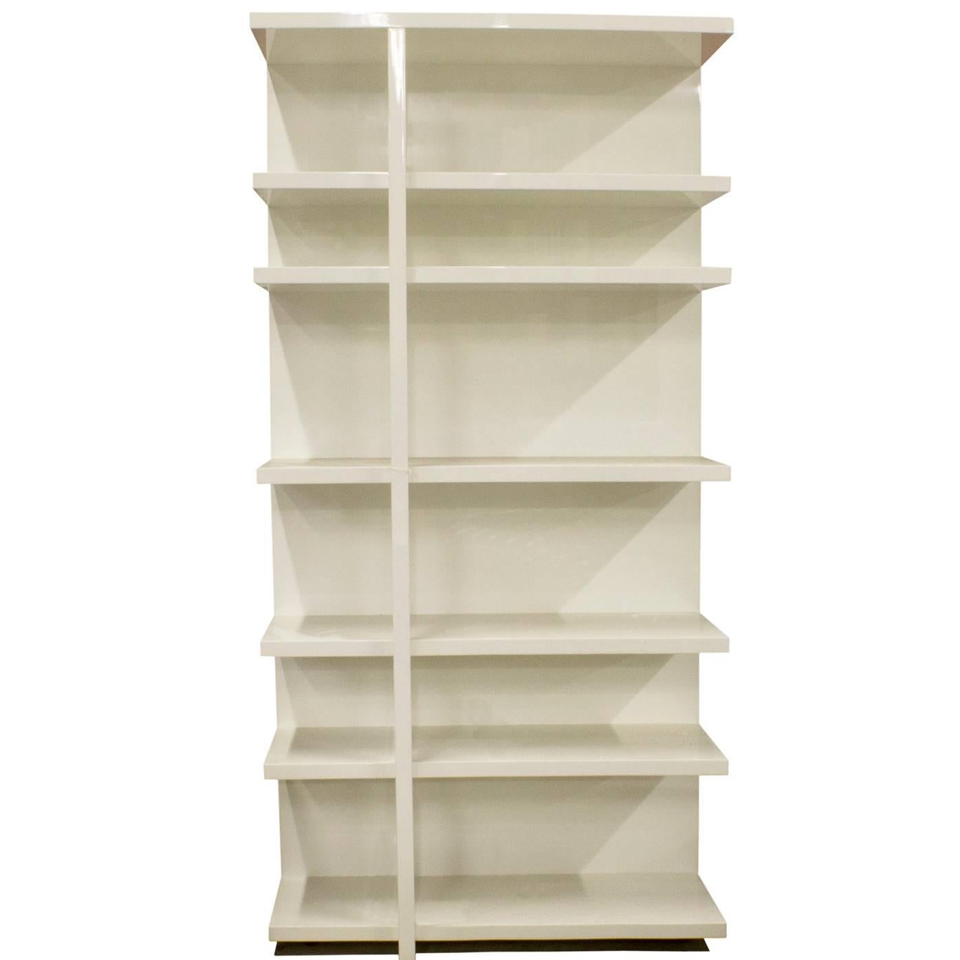 White Mex Bookcase by Piero Lissoni for Cassina, Italy