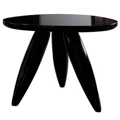 Italian Modern Organic Gloss Lacquer Cocktail/End/ Cafe Table by Dom Edizioni 12
