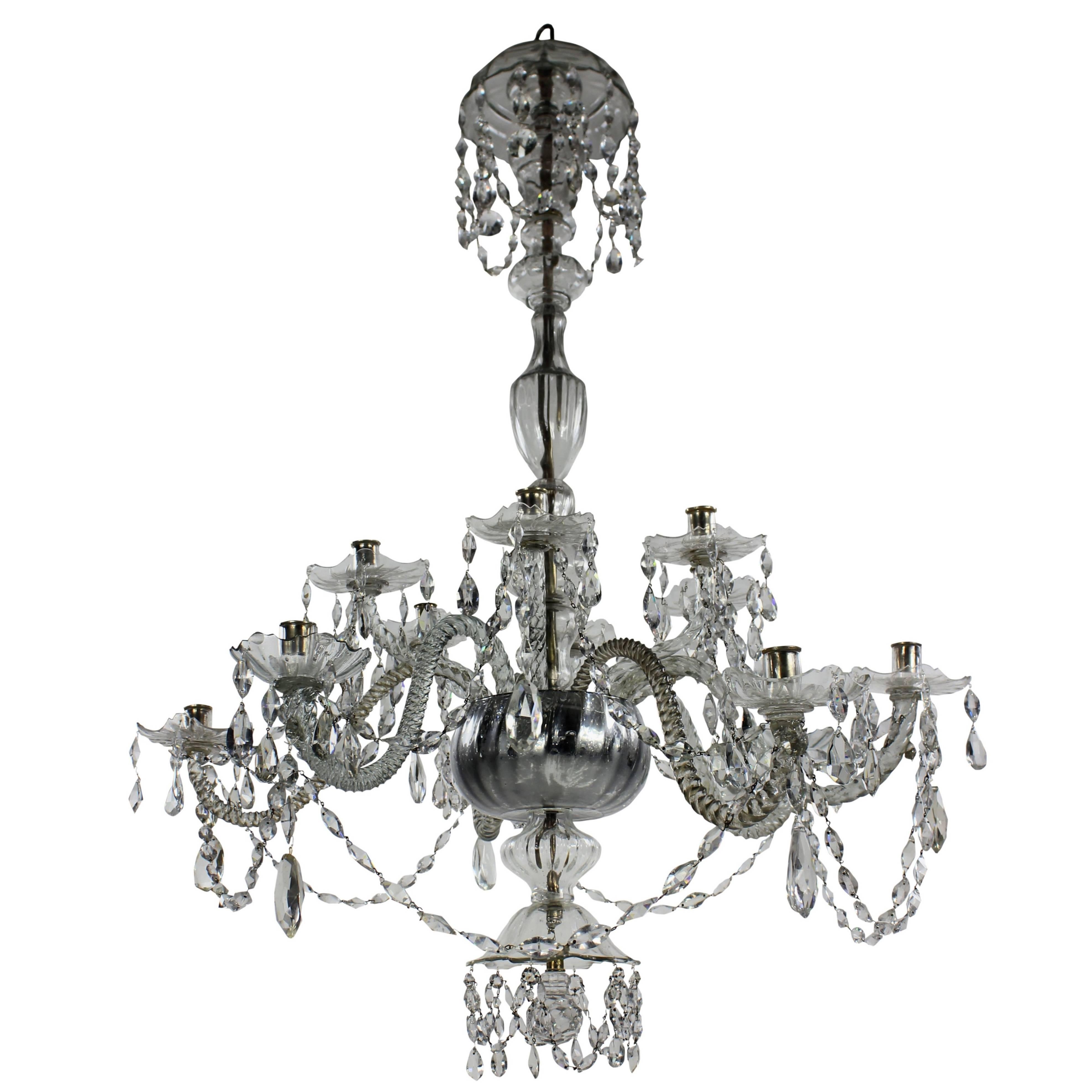 Large Early 19th Century Venetian Chandelier