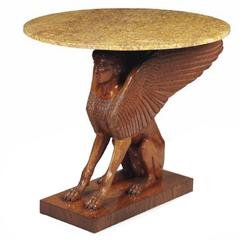 Neoclassical Mahogany Centre Table 5
