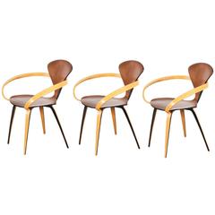 Norman Cherner Molded Plywood Armchair for Plycraft 2