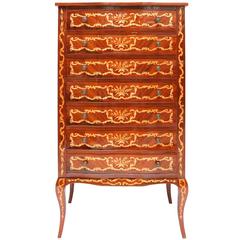 Louis XV Marquetry Lingerie Chest 7