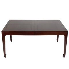 Asian Influenced Dining Table by Michael Taylor for Baker, Seats 6-12