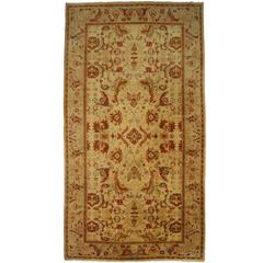 Vintage Portuguese Gallery Rug with Transitional Modern Style in Warm Colors 7