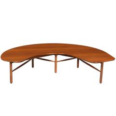 Greta M. Grossman “Crescent Moon” Coffee Table for Glenn of California