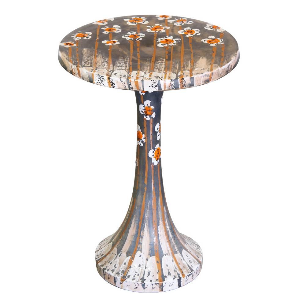 Rare Ceramic “Tulip” Side Table by Bitossi