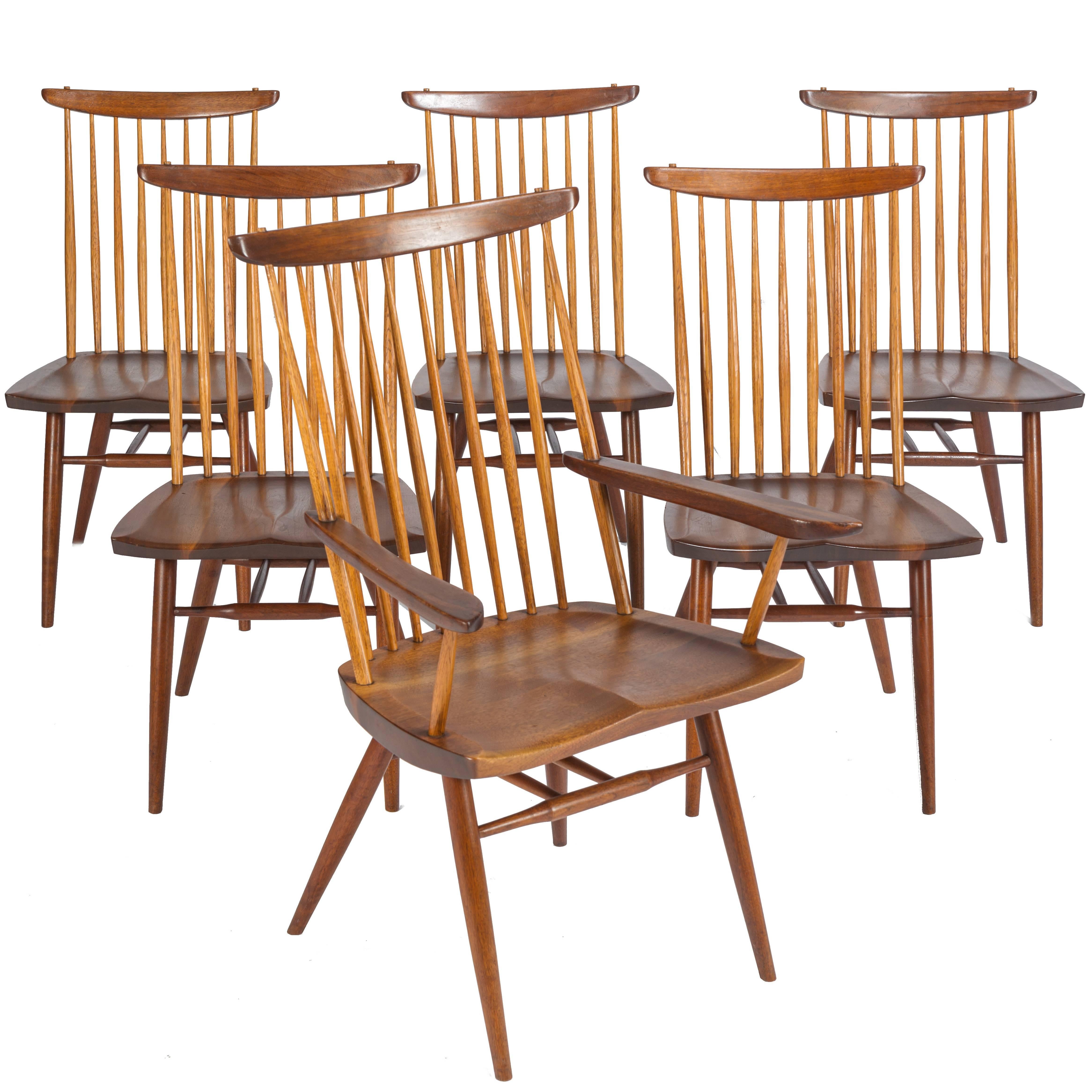 Set of Six Nakashima New Chairs