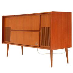 Retro Music Cabinet from Grundig, 1960s