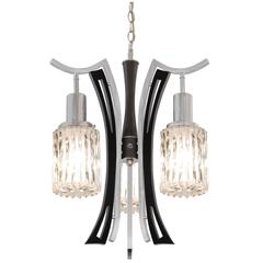 Chinese Style Chandelier with Glass Shades 7