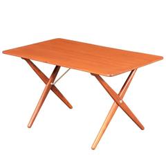 Hans J. Wegner “X” Base Coffee Table for Andreas Tuck 12