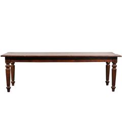 19th Century Oak Hall Table 10