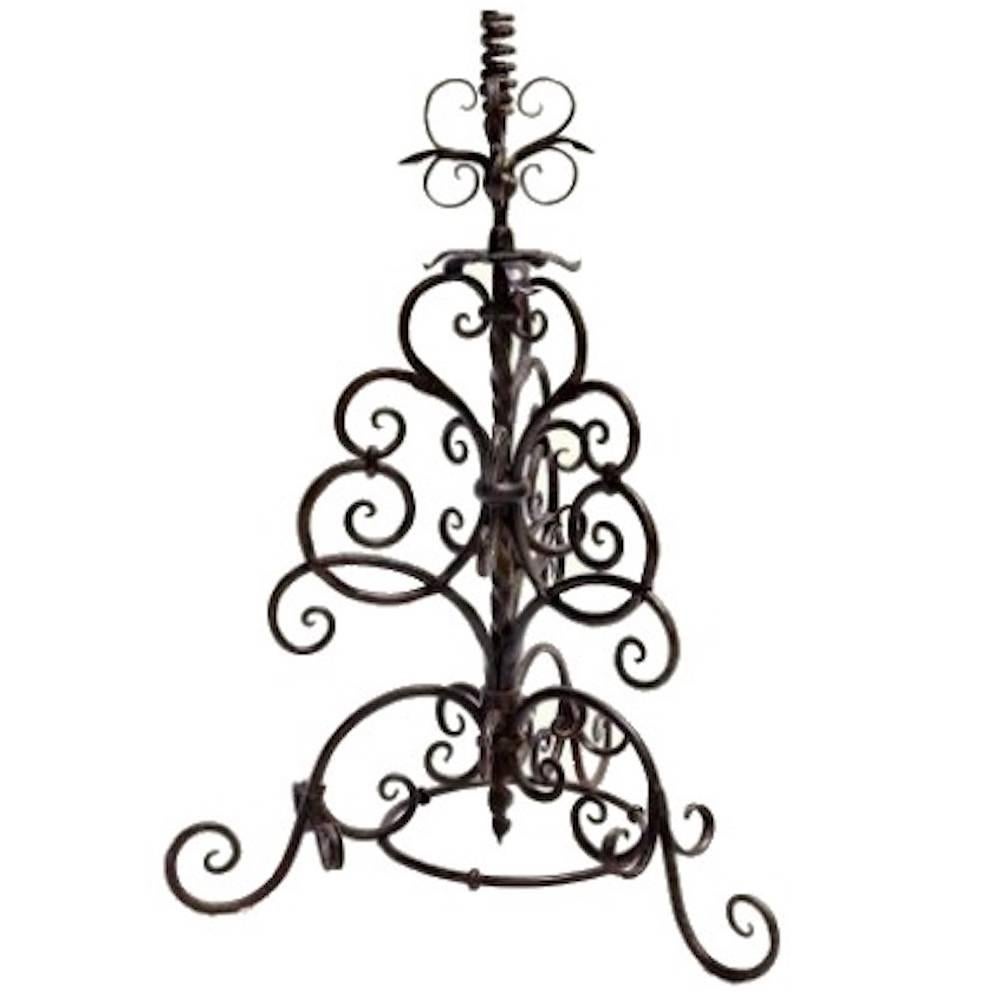 Late 18th Century Cast Iron Candelabra For Sale