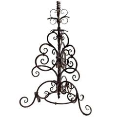 Antique Late 18th Century Cast Iron Candelabra