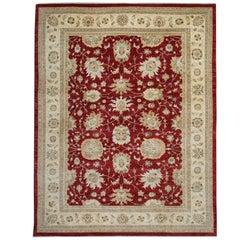 Oriental Rugs, Red Handmade Carpet, Living Room Rug for Sale, Floor Home Decor