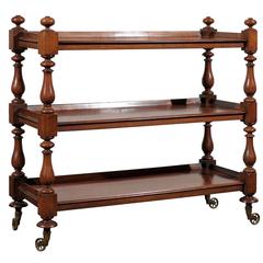 Early 19th Century English Regency Mahogany Étagère 7