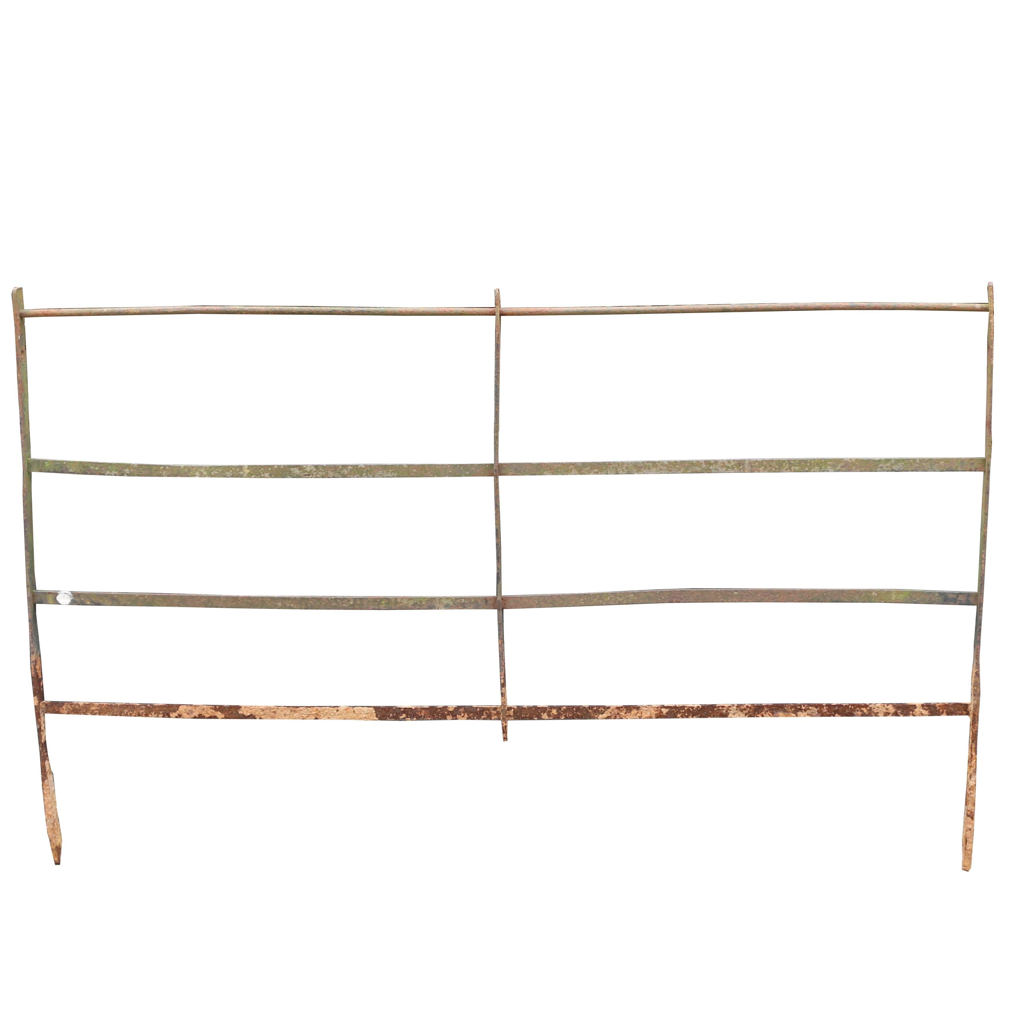 Used Wrought Iron Fencing 6 For Sale on 1stDibs used rod iron fence