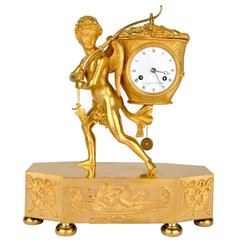 Antique Swedish Empire Clock