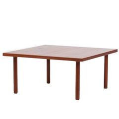 Hans Wegner Square Coffee Table Teak for GETAMA, 1960s