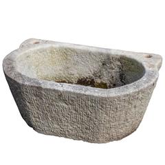Mid-19th Century Solid Marble Bath 8