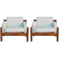 Pair of Sergio Rodrigues Armchairs