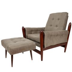 Liceu De Artes & Oficio Jacarandá Armchair and Footrest 7