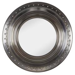 Machine Age Aircraft Engine Ring Mirror