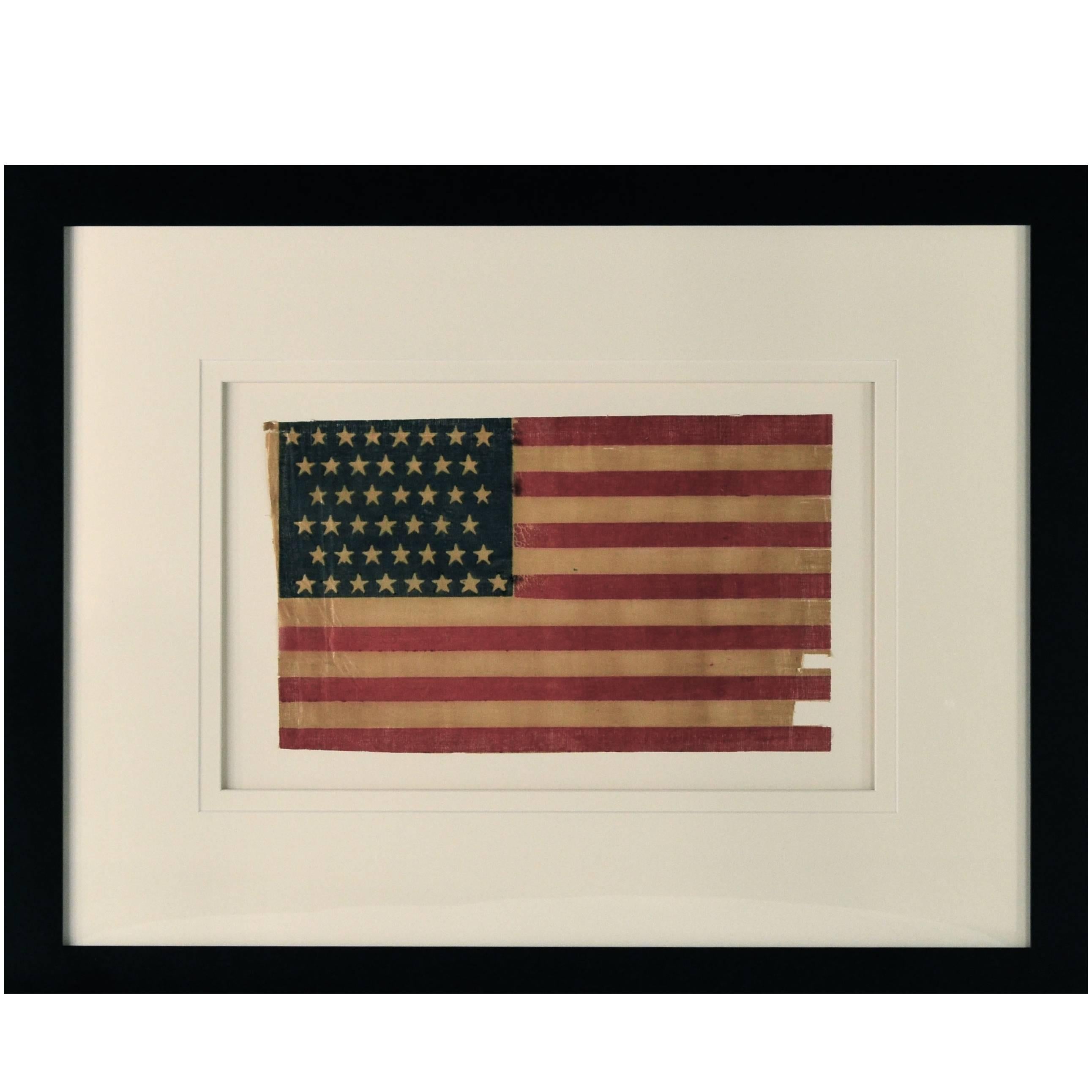 44 Star Flag, circa 1890 For Sale