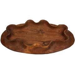 Organic Free Form Wood Tray