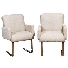 Pair of "Lugano" Chairs by Mariani for Pace