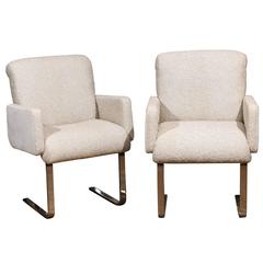 Pair of "Lugano" Chairs by Mariani for Pace 10